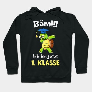 Dabbing Schildkröte 1. Klasee Schulanfang Kinder Hoodie